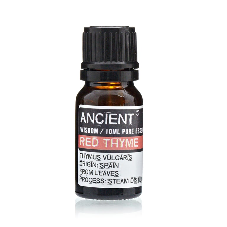 Organic Red Thyme Essential Oil 10ml - Natural Aromatherapy Oil