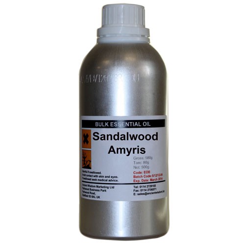 0.5kg Sandalwood Amyris Essential Oil - Pure & Aromatic, by Brand Name
