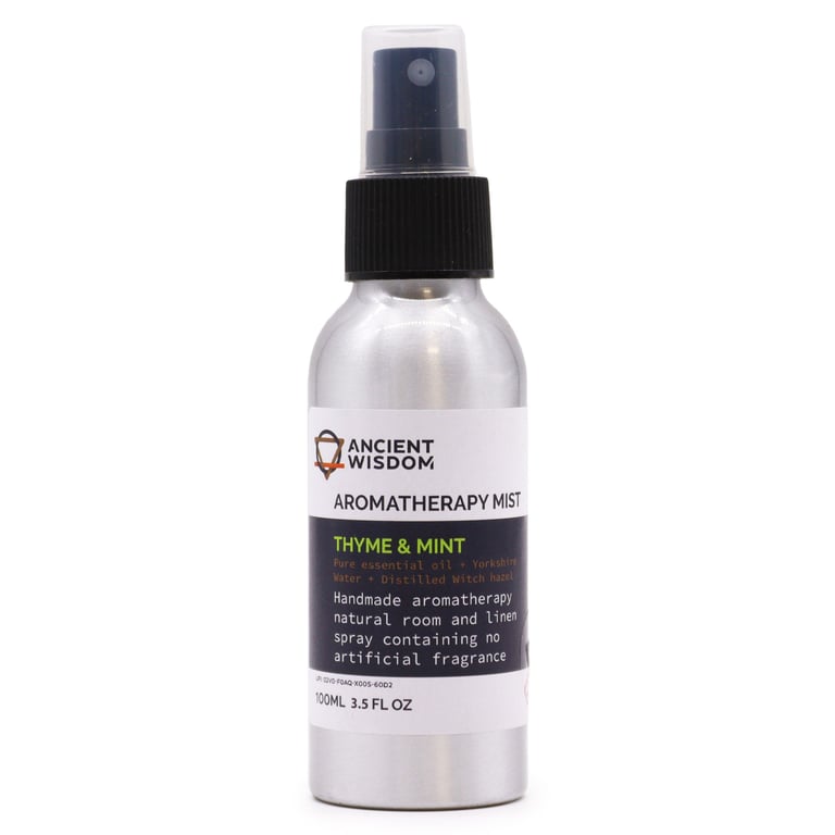 100ml Thyme & Mint Essential Oil Aromatherapy Mist