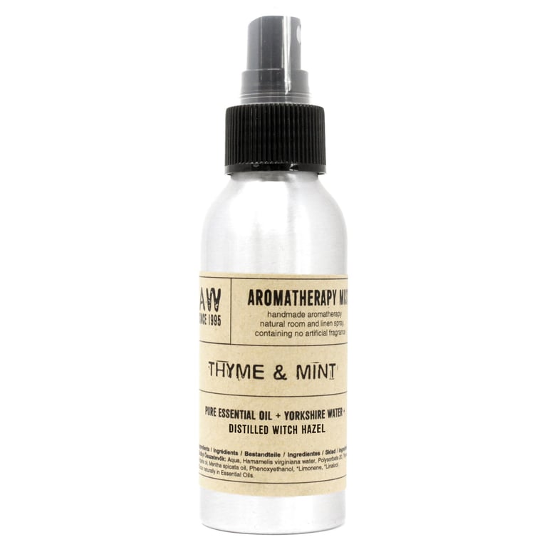 100ml Thyme & Mint Essential Oil Aromatherapy Mist