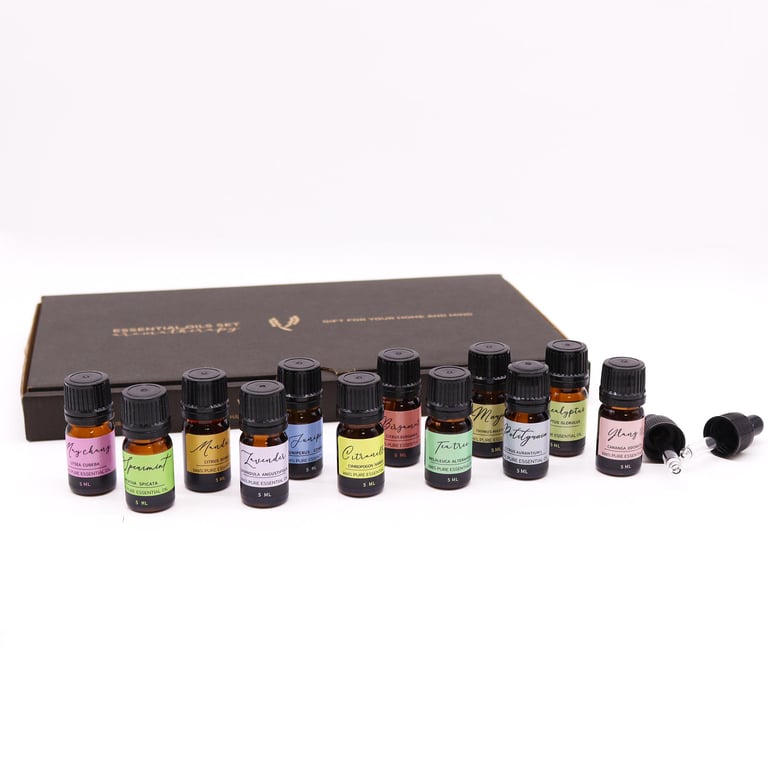 Aromatherapy Essential Oil Set (Spring Blends) - Relax & Revitalize by Brand Name