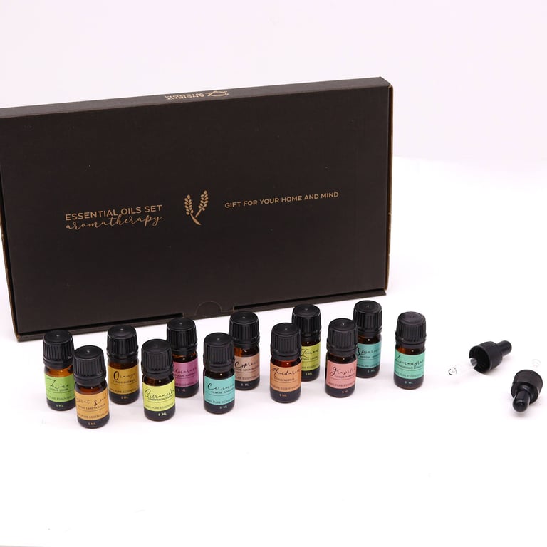 Essential Oil Set (Aromatherapy) - Summer Blends - Premium Brand