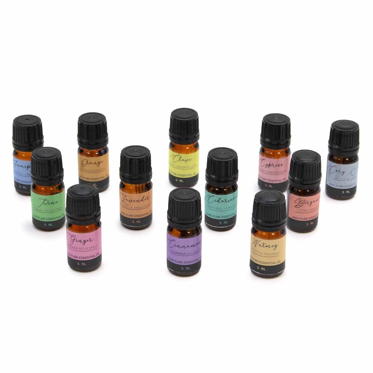 Essential Oil Set (Autumn Aromatherapy) - Relax & Revitalize by Your Brand