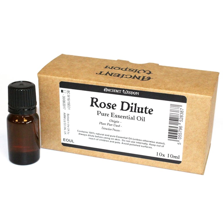 Rose Dilute Essential Oil - 10ml Aromatherapy and Home Fragrance Oil