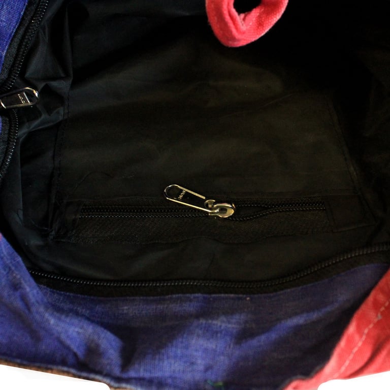 Classic Peace Sling Bags - Handcrafted Asymmetrical Design Sling Backpack for Women