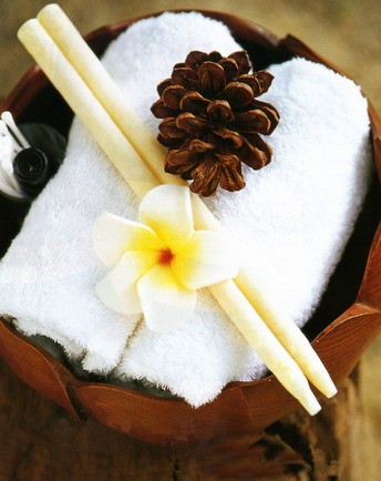 Sweet Orange Scented Ear Candle for Natural Ear Cleaning and Wax Removal