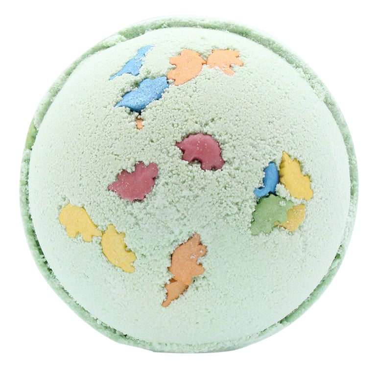 Dinosaur Chocolate Bath Bomb - Fun Gift for Kids and a Relaxing Treat for Parents