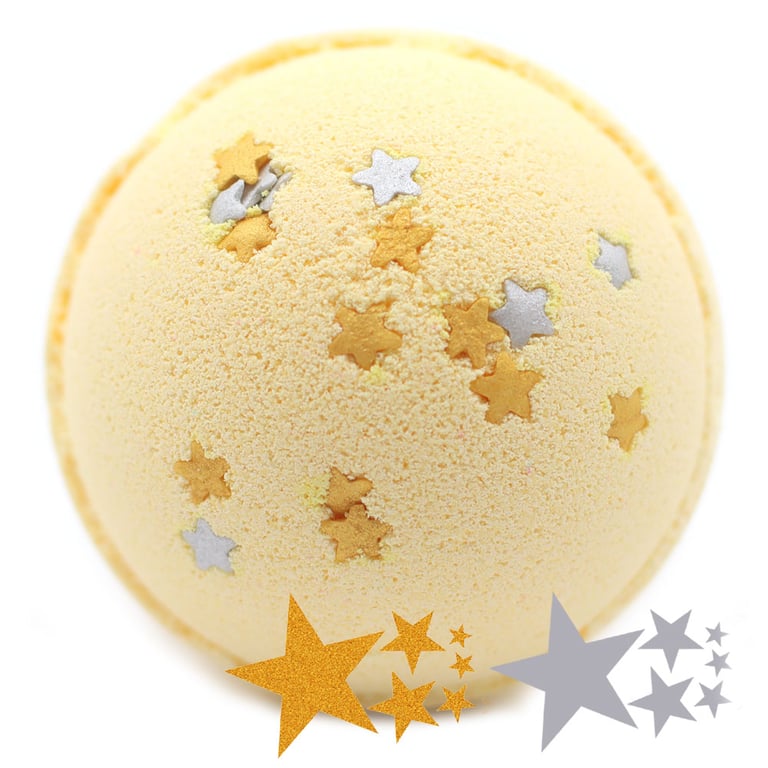 Christmas Star Bath Bomb - Marzipan Fragrance