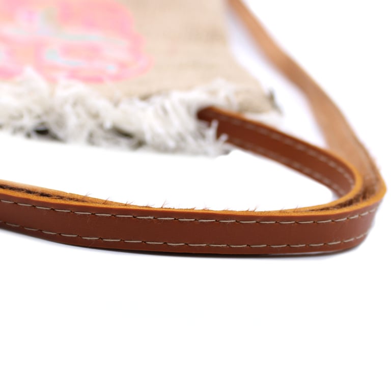 Fab Fringe Bag - Dream Catcher Print Boho Chic Handbag with Unique Fringe Detail