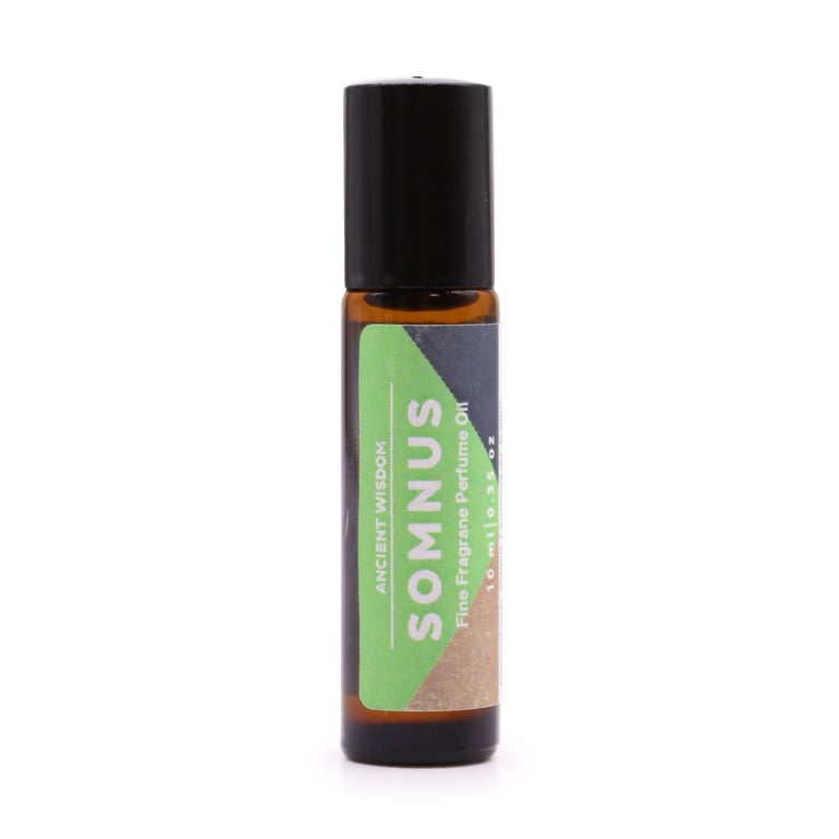 Somnus Fine Fragrance Perfume Oil 10ml - English Fragrance, Long Lasting and Elegant Scent