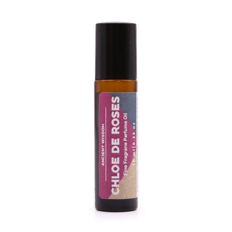 Chloe de Roses Fine Fragrance Perfume Oil 10ml - English Floral Scent for Women