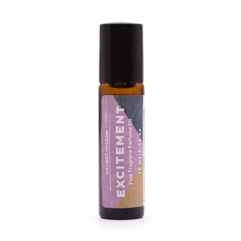 Excitement Fine Fragrance Perfume Oil 10ml - English Scent Oil Essence for Women
