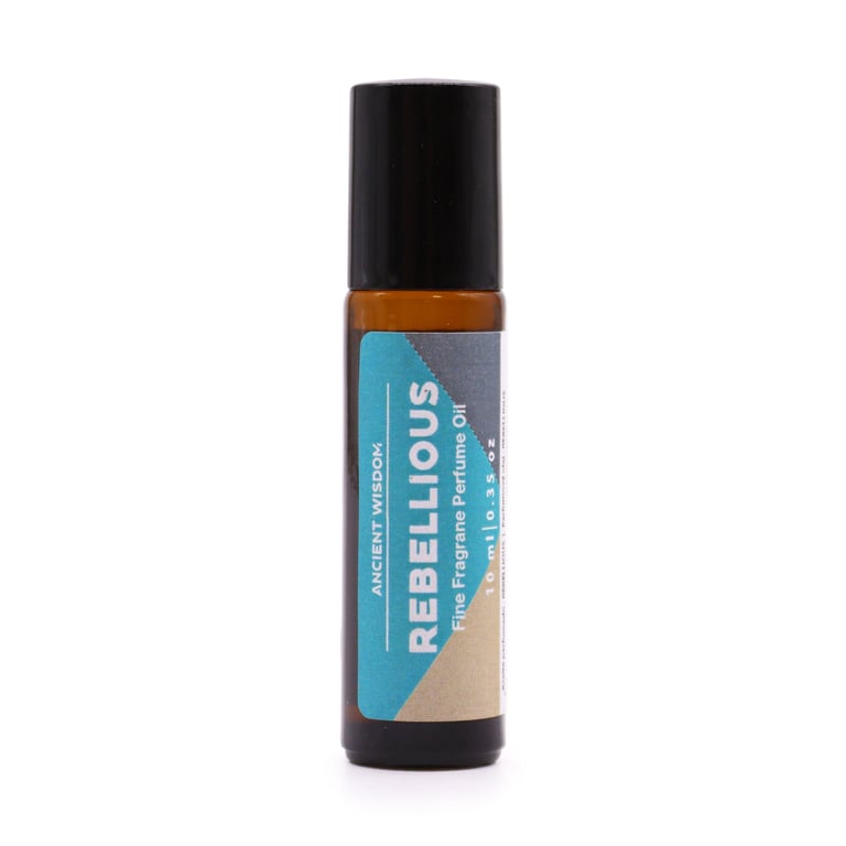 Rebellious Fine Fragrance Perfume Oil 10ml - English Rebel Scent, Fine Perfume Oils for Women and Men