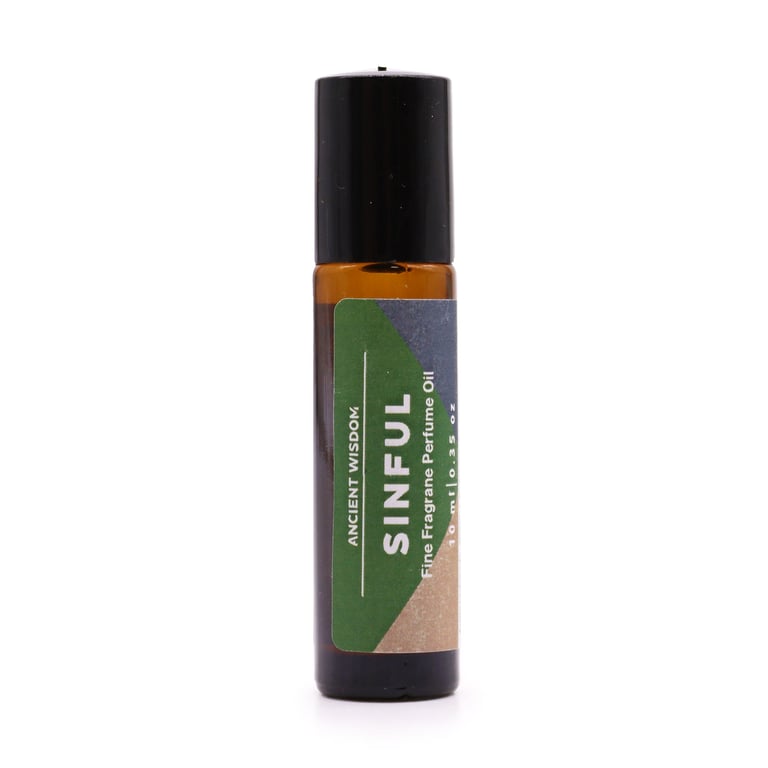 Sinful Fine Fragrance Perfume Oil 10ml - Authentic English Scent Oil in a Compact 10ml Bottle