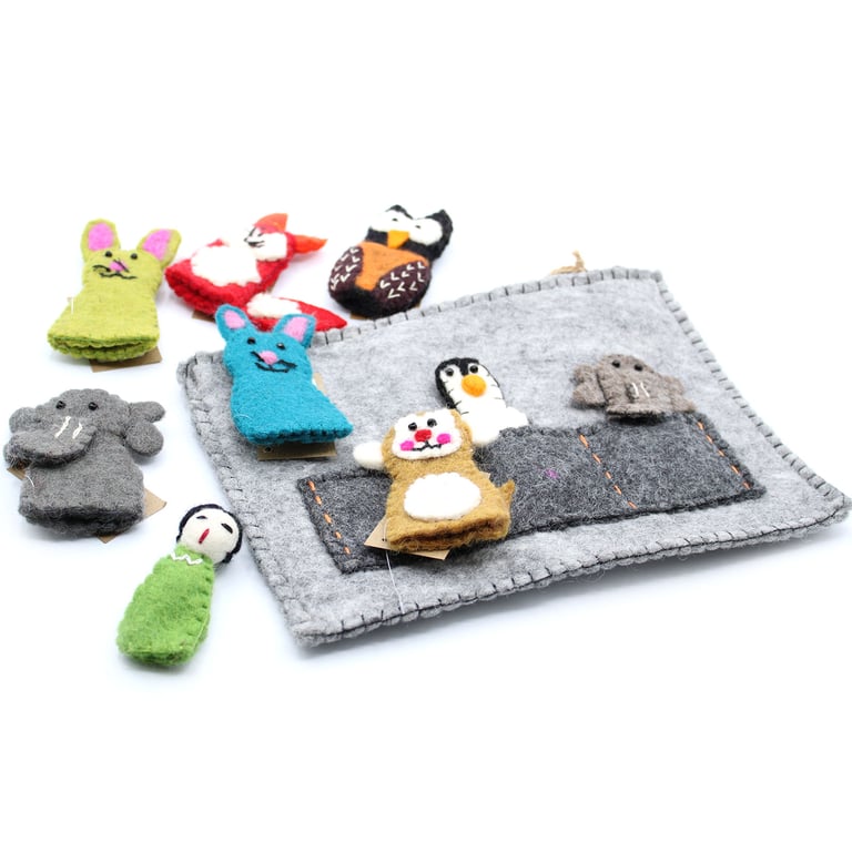 Finger Puppet Tablet Case - Fun Accessory for Protection