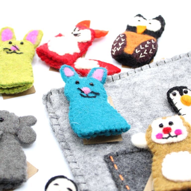 Finger Puppet Tablet Case - Fun Accessory for Protection