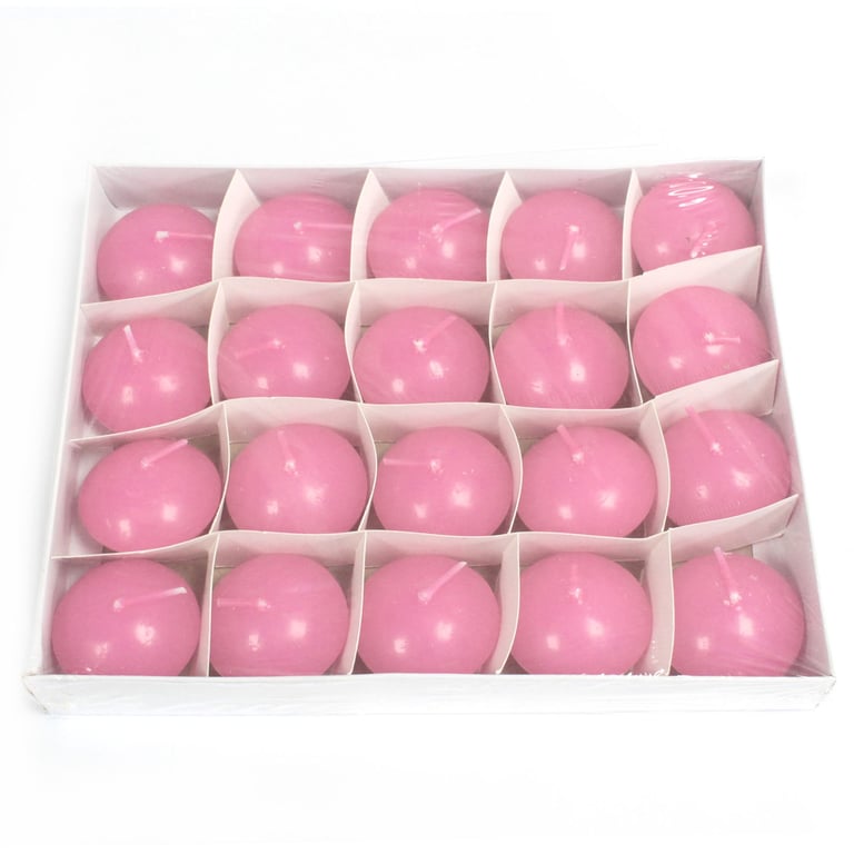 Small Pink Floating Candle - Unique Indoor Decorative Home Accents