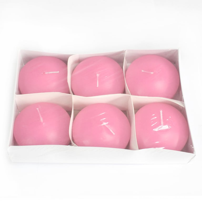Large Floating Pink Candle - Outdoor Home Decor Lighting