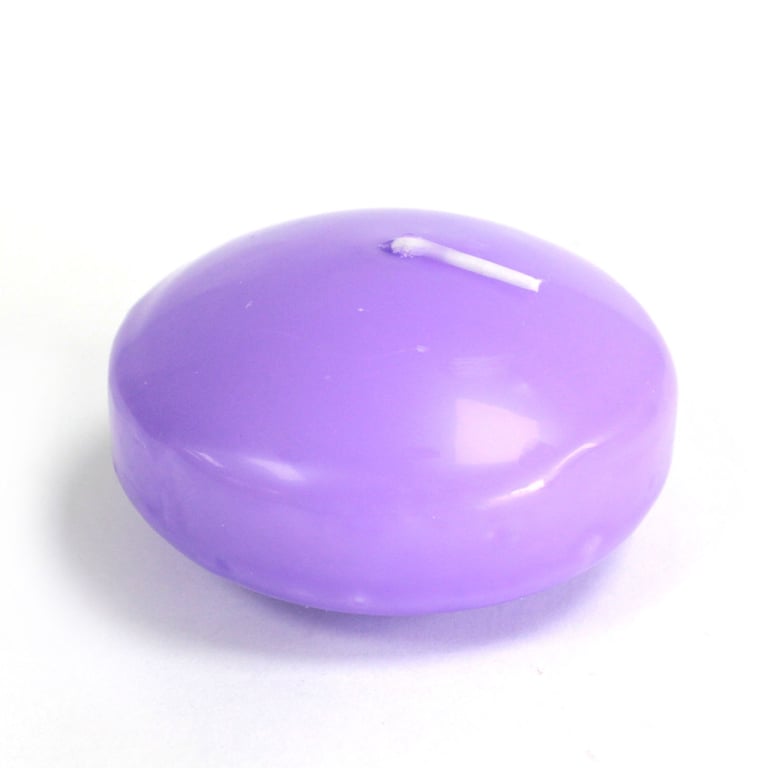 Large Floating Lilac Scented Home Decor Candle - Perfect Indoor Decoration