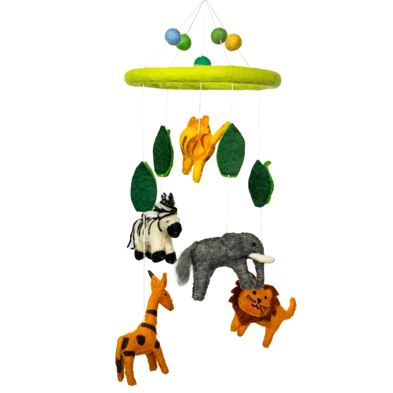 Felt Mobile Safari - Handmade, Durable, and Unique Design