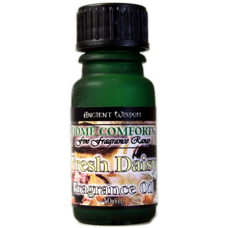 Daisy Fresh 10ml Bathroom Fragrance Oil - Home Scent Enhancer with Soothing Aroma Therapy