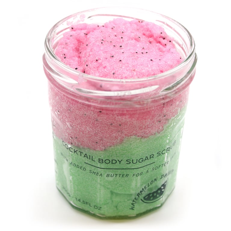Fragranced Sugar Body Scrub - Watermelon Daquiri 300g Exfoliating Hydrating Body Treat