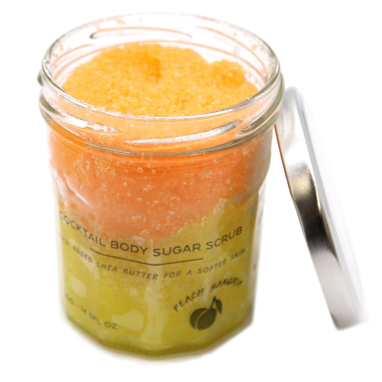 Peach Sangria Fragranced Sugar Body Scrub 300g - Exfoliating Scented Skin Treatment