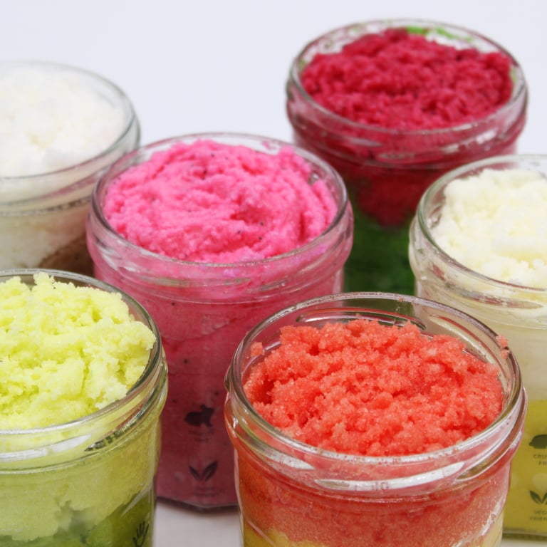 Fragranced Pinacolada Sugar Body Scrub 300g - Moisturizing Exfoliant for Smooth Skin