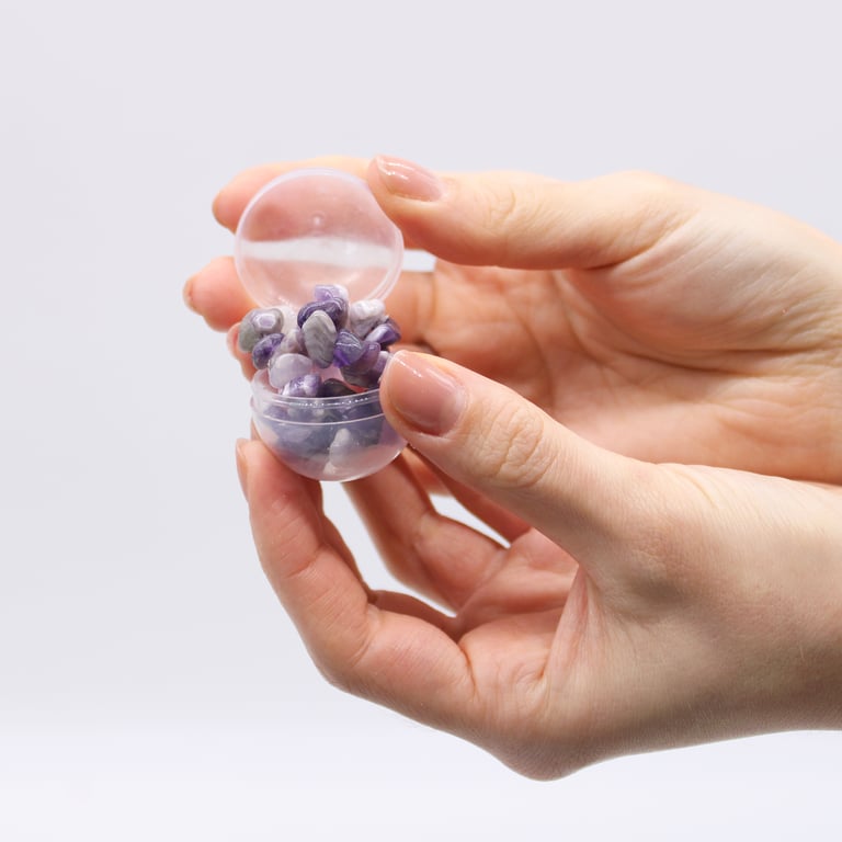 Amethyst Gem Bracelet Bath Bomb - Relaxation Skincare with Amethyst Jewelry Benefits