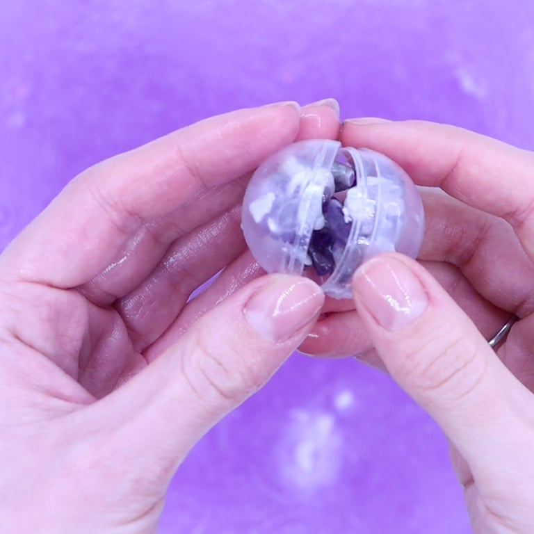 Amethyst Gem Bracelet Bath Bomb - Relaxation Skincare with Amethyst Jewelry Benefits