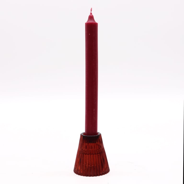 Vampire Red Flip Dinner Candle Tealight Holder - Ambiance for Dining