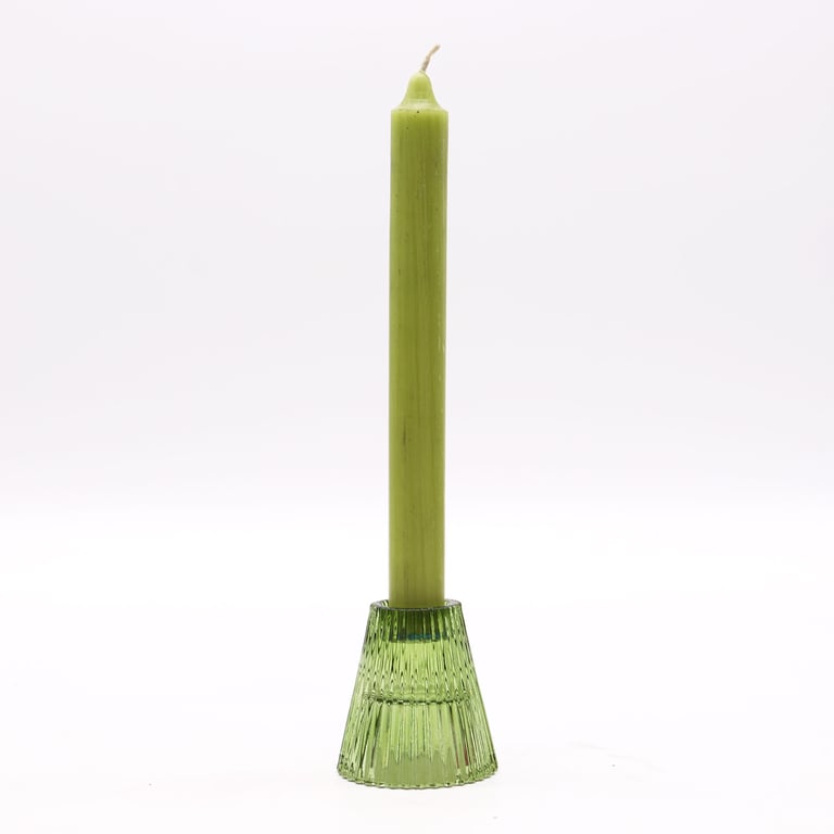 Eco-Friendly Garden Jade Flip Dinner Candle Holder - Tealight Outdoor Illumination