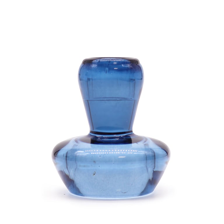 Royal Blue Mushroom Flip Dinner Candle & Tealight Holder