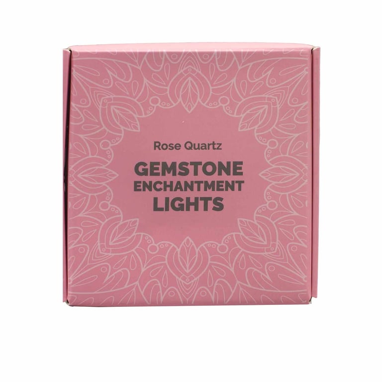 Rose Quartz Gemstone Enchantment Light - Ambient Mood Illumination