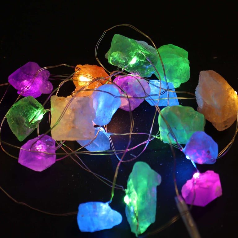 Mixed Gemstone Enchantment Lights - Ambient Lighting by XYZ Brand