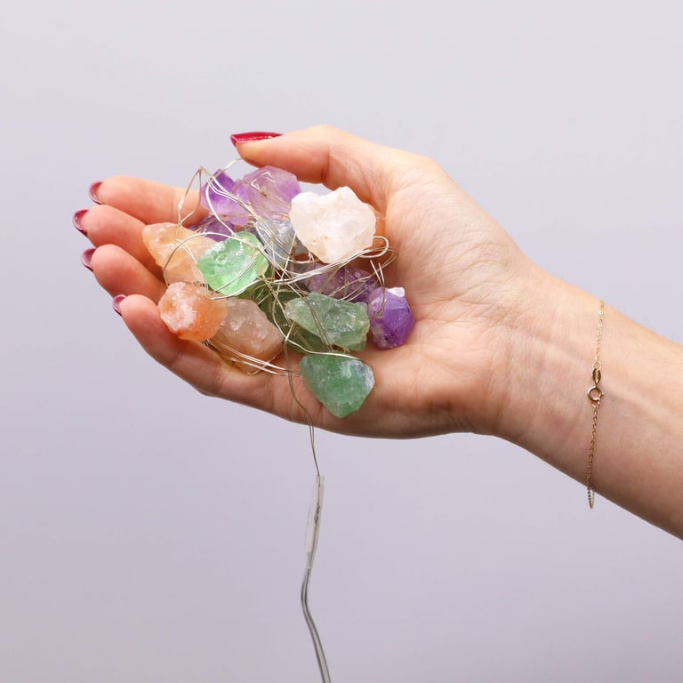 Mixed Gemstone Enchantment Lights - Ambient Lighting by XYZ Brand