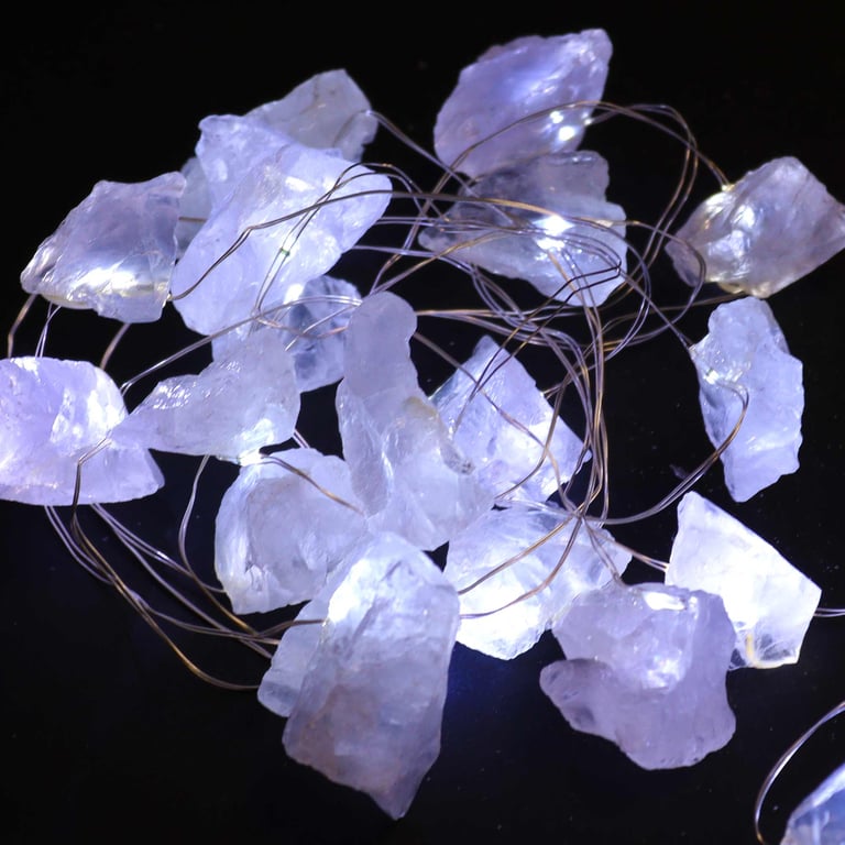 Quartz Gemstone Enchantment Light - Radiant Ambience by XYZ Brand