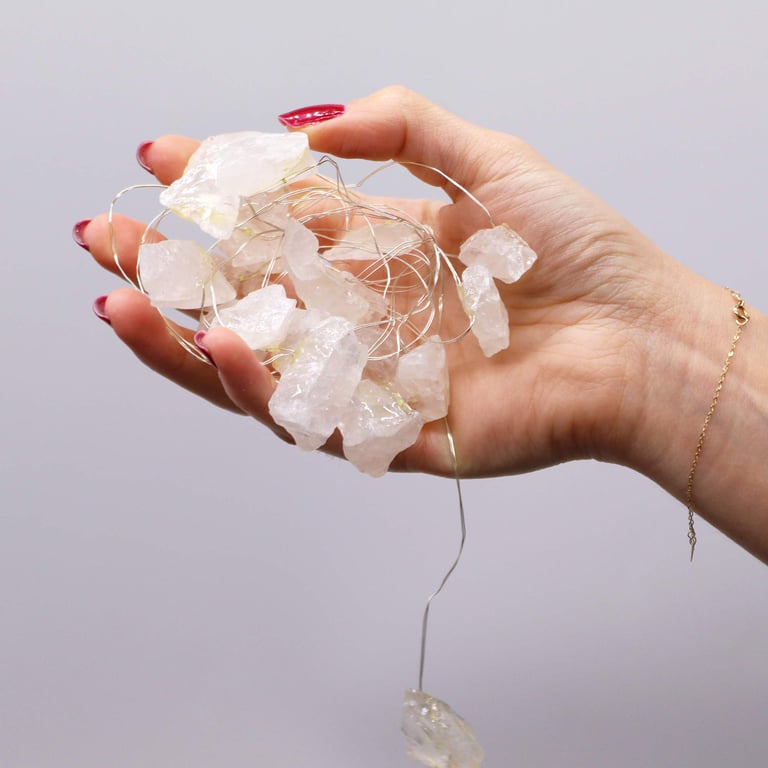 Quartz Gemstone Enchantment Light - Radiant Ambience by XYZ Brand