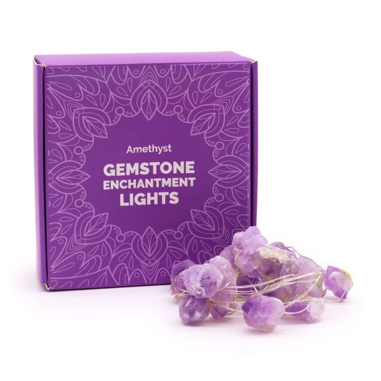 Amethyst Gemstone Enchantment Light - Aesthetic Ambience by Your Brand