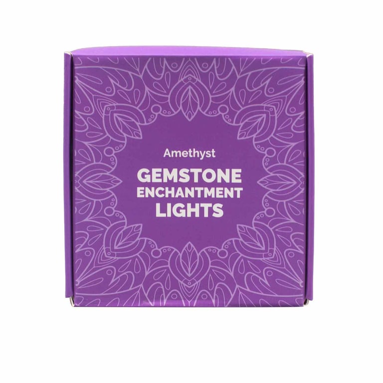 Amethyst Gemstone Enchantment Light - Aesthetic Ambience by Your Brand