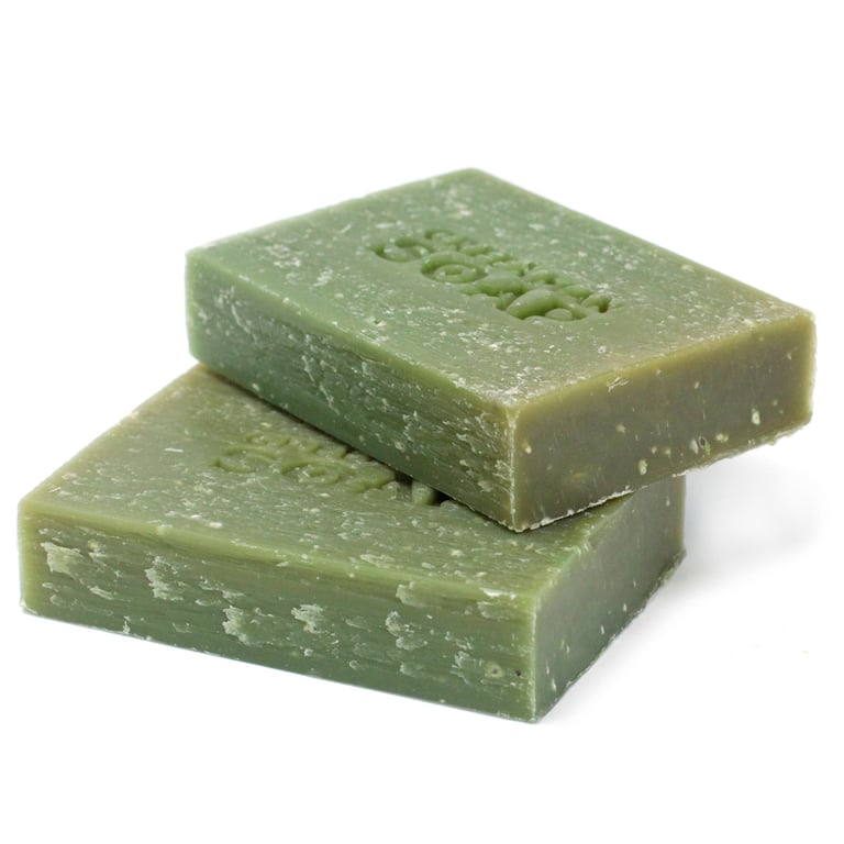 Greenman Soap Slice 100g - Natural Gardener s Scrub Bar for Home & Garden Use