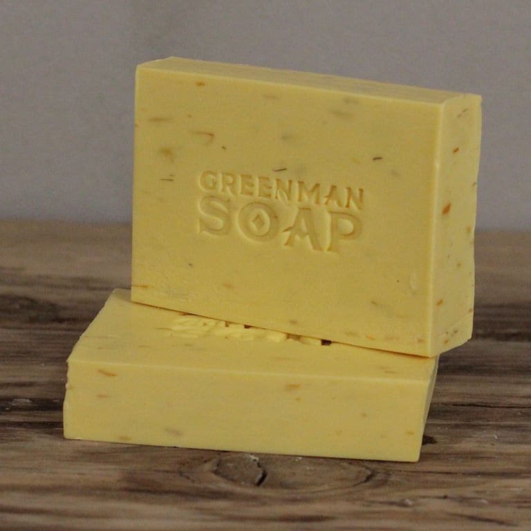 Greenman Soap Slice 100g - Gentle & Kind Natural Soap Bar for Home Garden Use