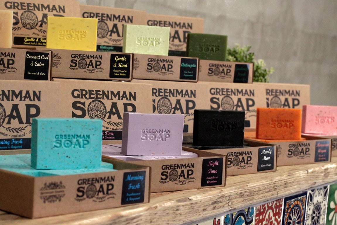 Greenman Soap Slice 100g - Gentle & Kind Natural Soap Bar for Home Garden Use