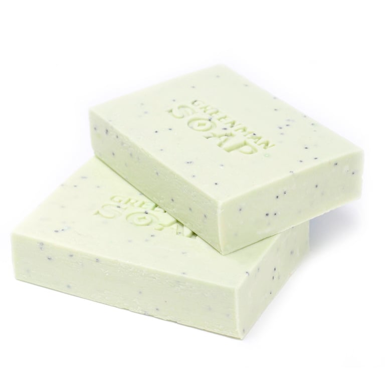 Greenman Antiseptic Soap Slice - 100g Spot Cleaning and Hand Sanitizer Bar