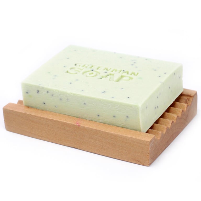 Greenman Antiseptic Soap Slice - 100g Spot Cleaning and Hand Sanitizer Bar