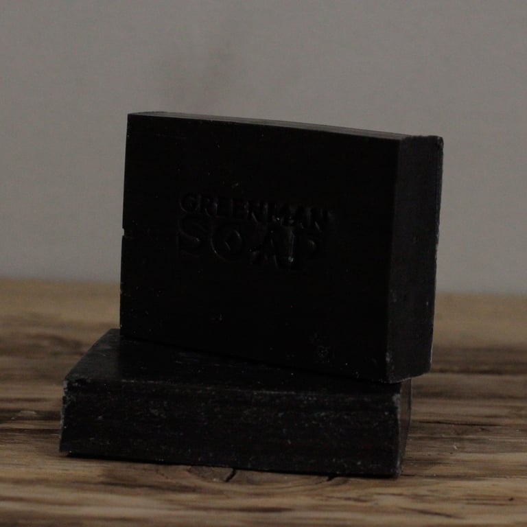Greenman Soap Slice 100g - Natural Manly Shaving Soap for a Refreshing Clean