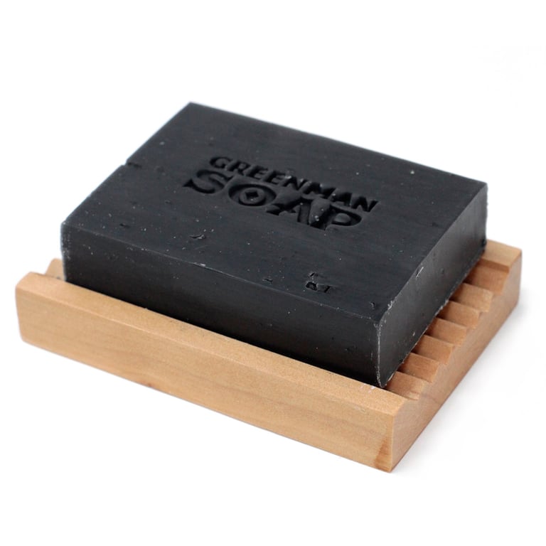 Greenman Soap Slice 100g - Natural Manly Shaving Soap for a Refreshing Clean