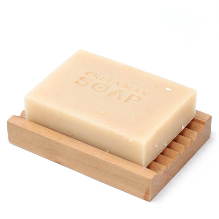 Greenman Coconut Cool & Calm Natural Soap Slice 100g - Soothing Home Skincare