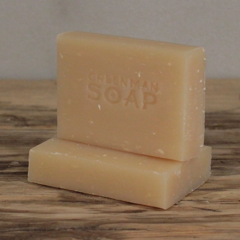 Greenman Coconut Cool & Calm Natural Soap Slice 100g - Soothing Home Skincare