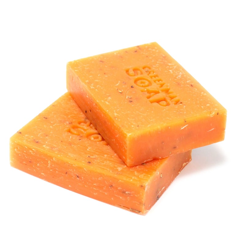 Moroccan Argan Greenman Soap Slice 100g - Natural Organic Skincare Soap